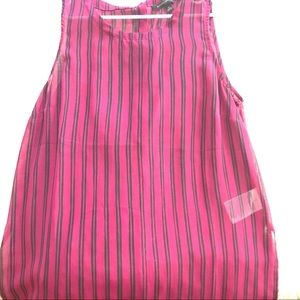 Sheer tank tunic top from Banana Republic